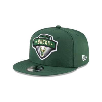 Milwaukee Bucks Gorra | New Era NBA Tip Off Edition 9fifty Snapback Cap Mexico - Verdes
